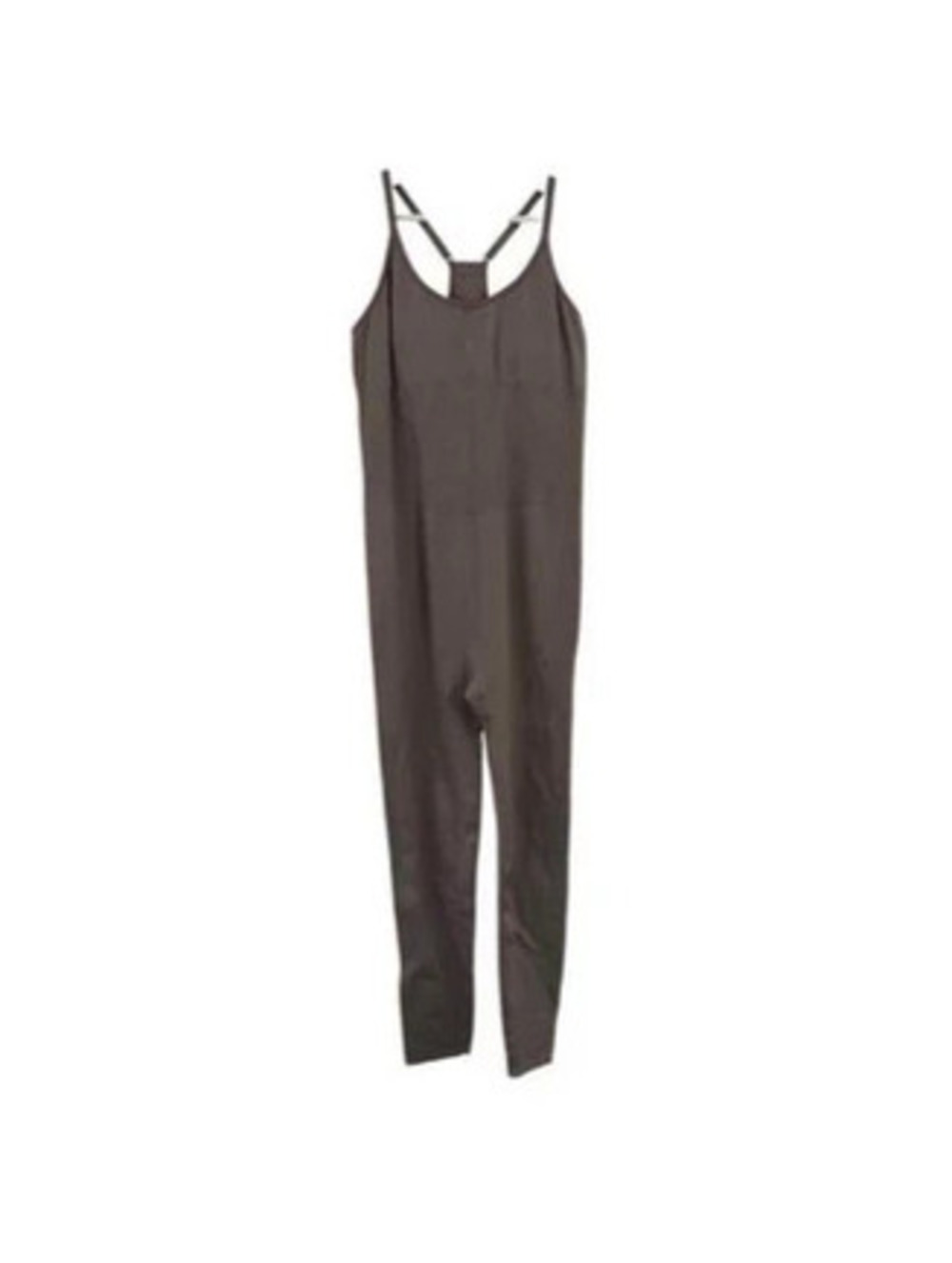PINK Victoria's Secret Grey Full Length Bodysuit Size XL